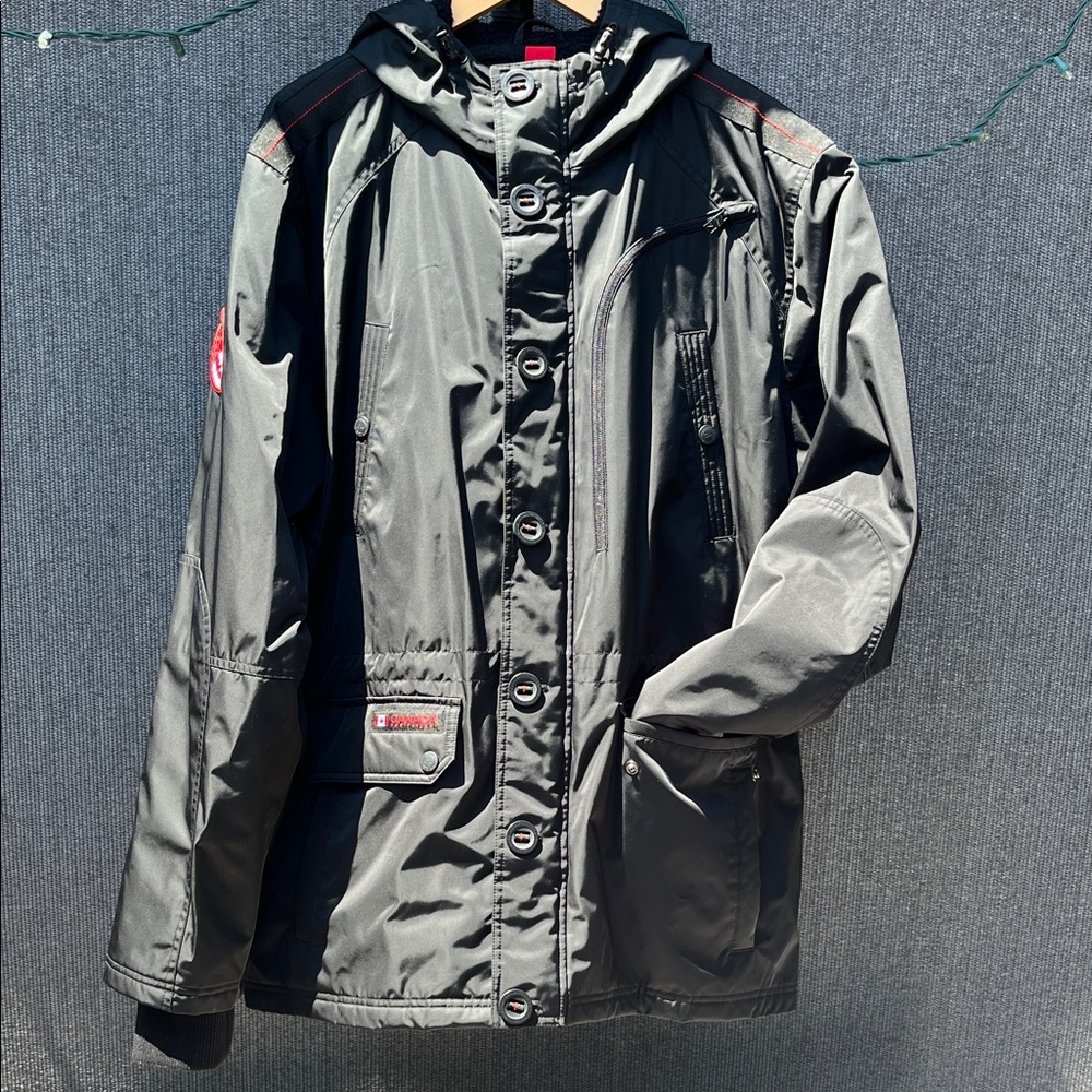 Canada Weathergear, Men's Black Performance Jacket, Size 2XL